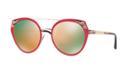 Bvlgari 53 Pink Round Sunglasses - Bv6095