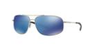 Costa Shipmaster 63 Silver Rectangle Sunglasses