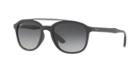 Ray-ban Rb4290f 53 Asian Fitting Grey Square Sunglasses