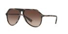Dolce &amp; Gabbana 59 Horn Pilot Sunglasses - Dg4341