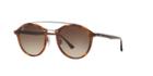 Ray-ban Brown Round Sunglasses - Rb4266