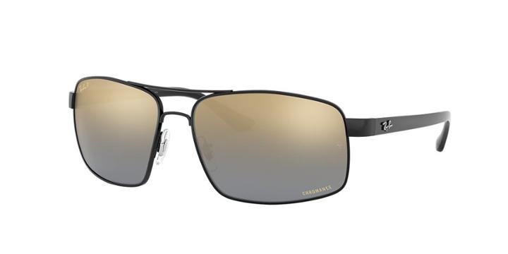 Ray-ban Rb3604ch 62 Black Square Sunglasses