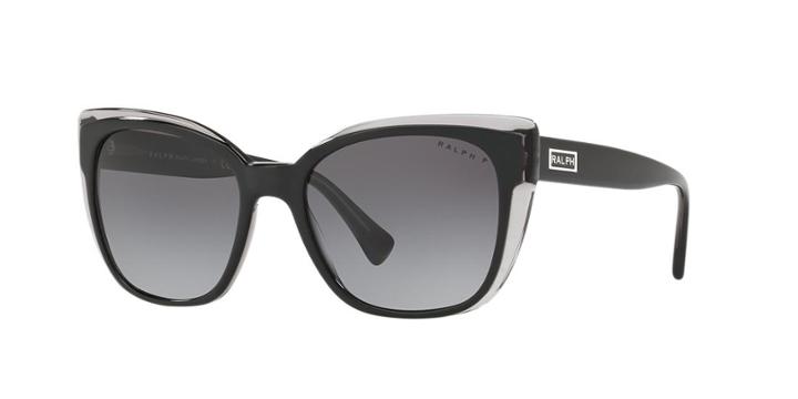 Ralph 55 Black Square Sunglasses - Ra5242
