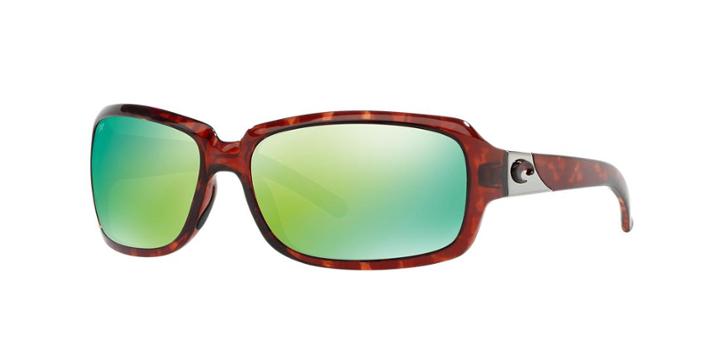 Costa Cdm Isabela 63 Tortoise Rectangle Sunglasses