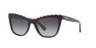 Valentino Va4022 54 Black Cat-eye Sunglasses