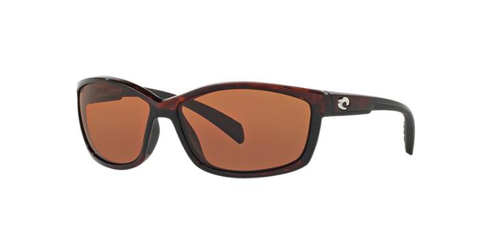 Costa Del Mar Tortoise Rectangle Sunglasses - Manta