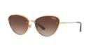 Vogue Vo4111s 57 Gold Cat-eye Sunglasses