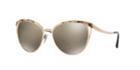 Bvlgari Rose Gold Wrap Sunglasses - Bv6083