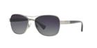 Ralph 57 Silver Rectangle Sunglasses - Ra4119
