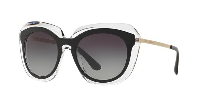 Dolce & Gabbana Black Square Sunglasses - Dg4282