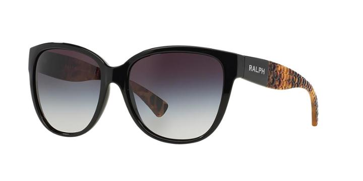 Ralph Black Square Sunglasses - Ra5181