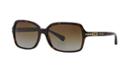 Coach Tortoise Rectangle Sunglasses - Hc8116