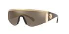 Versace 40 Silver Square Sunglasses - Ve2197