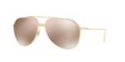Dolce &amp; Gabbana Gold Aviator Sunglasses - Dg2166