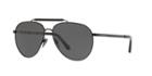 Burberry 59 Black Matte Pilot Sunglasses - Be3097