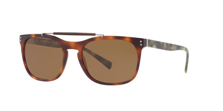 Burberry 56 Tortoise Square Sunglasses - Be4244
