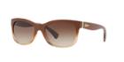 Ralph 56 Brown Rectangle Sunglasses - Ra5233