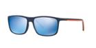 Polo Ralph Lauren Blue Rectangle Sunglasses - Ph4115