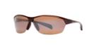 Maui Jim Hot Sands Brown Wrap Sunglasses, Polarized