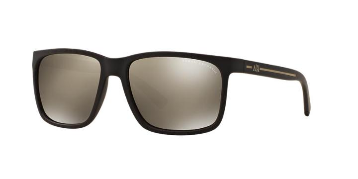 Armani Exchange Ax4041s 58 Brown Square Sunglasses