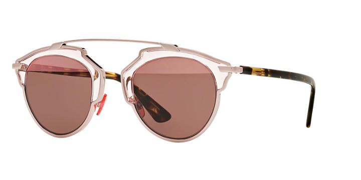 Dior Brown Round Sunglasses - Soreal