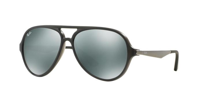 Ray-ban Grey Aviator Sunglasses - Rb4235