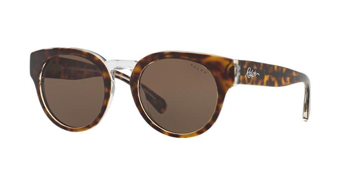 Ralph 50 Tortoise Round Sunglasses - Ra5227