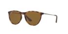 Ray-ban Jr. Tortoise Matte Round Sunglasses - Rj9060s
