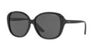 Vogue Vo5114sd 59 Asian Fitting Black Square Sunglasses