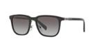 Prada Pr 02ts 52 Black Rectangle Sunglasses