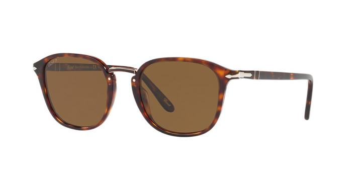 Persol 51 Tortoise Round Sunglasses - Po3186s