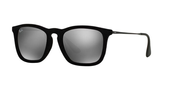Ray-ban Chris Black Square Sunglasses - Rb4187