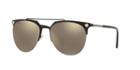 Versace 57 Black Matte Pilot Sunglasses - Ve2181