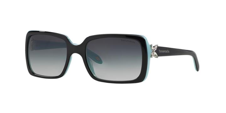 Tiffany & Co. Black Rectangle Sunglasses - Tf4047b