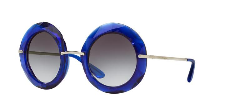 Dolce & Gabbana Blue Round Sunglasses - Dg6105