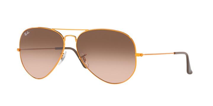 Ray-ban 62 Aviator Ii Large Bronze Pilot Sunglasses - Rb3026