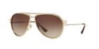 Versace Gold Aviator Sunglasses - Ve2171b