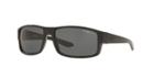 Arnette Boxcar Black Rectangle Sunglasses - An4224