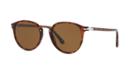 Persol 54 Tortoise Oval Sunglasses - Po3210s