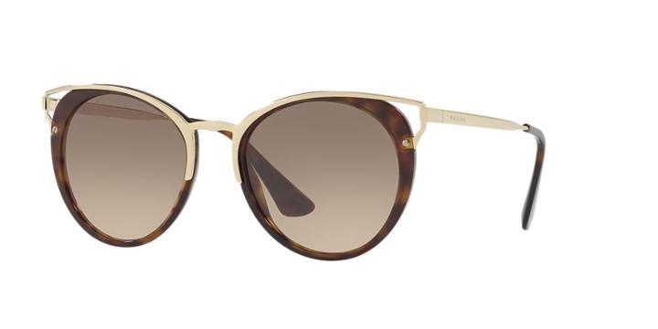 Prada Pr 66ts 54 Tortoise Panthos Sunglasses