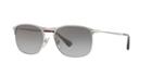 Persol 55 Silver Aviator Sunglasses - Po7359s