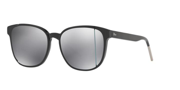 Dior Diorstep 55 Black Square Sunglasses
