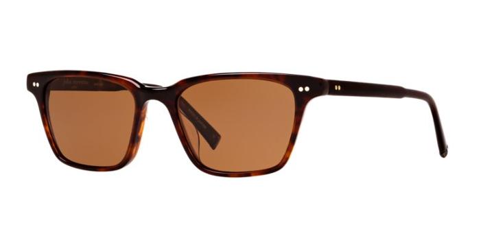 John Varvatos Jv601 54 Brown Square Sunglasses