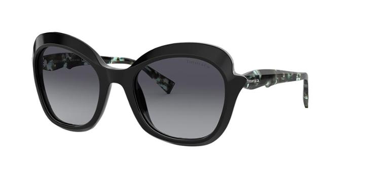 Tiffany &amp; Co. 54 Black Square Sunglasses - Tf4154