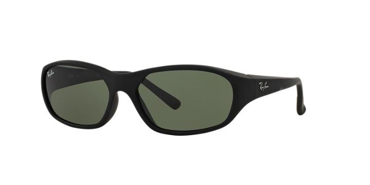 Ray-ban Daddy-o Ii Black Matte Oval Sunglasses - Rb2016