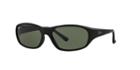 Ray-ban Daddy-o Ii Black Matte Oval Sunglasses - Rb2016