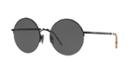 Burberry 54 Black Round Sunglasses - Be3101