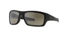 Oakley Turbine Black Rectangle Sunglasses - Oo9263 63