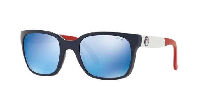 Polo Ralph Lauren Blue Square Sunglasses - Ph4111