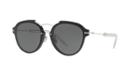 Dior Eclat Black Oval Sunglasses